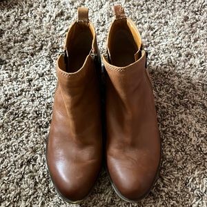 Lucky Brand Leather Booties